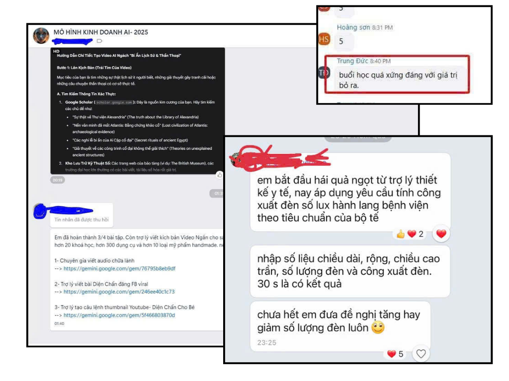 Feedback học viên 3